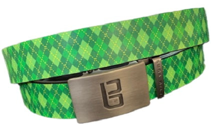 Greenskeeper golf belt from Buca Belts. Masters golf belt.  Leather golf belts