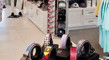 Colorful Buca Belts Are Now Available in the Clubhouse at Esplanade at Azario, Lakewood Ranch, Florida