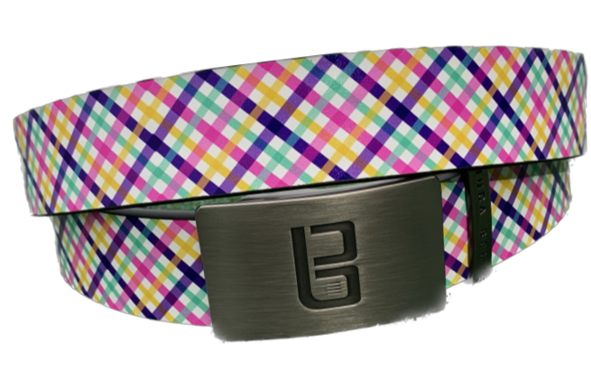 Springtime golf belt from Buca Belts